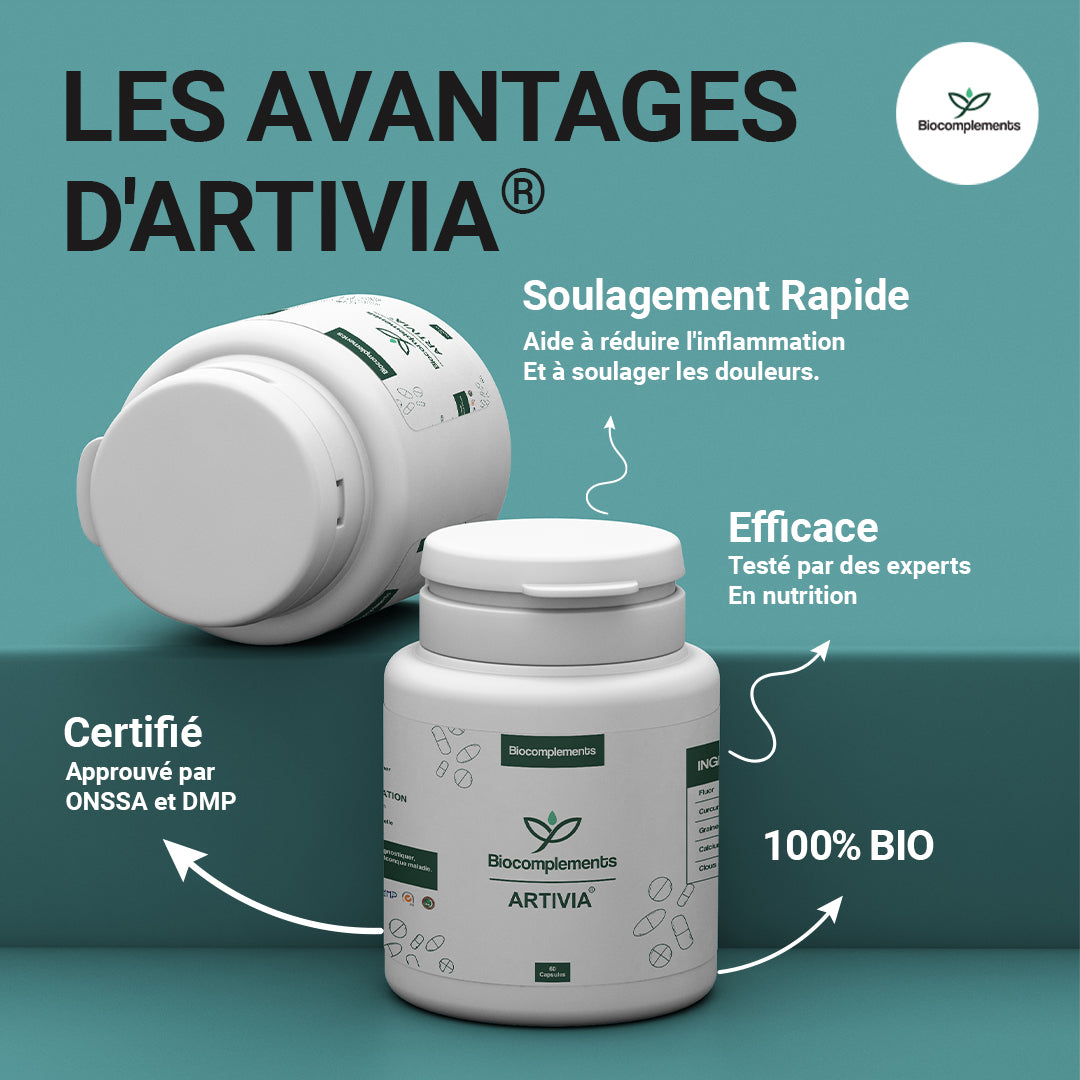 ARTIVIA® : Soulagez Vos Douleurs Articulaires Naturellement !